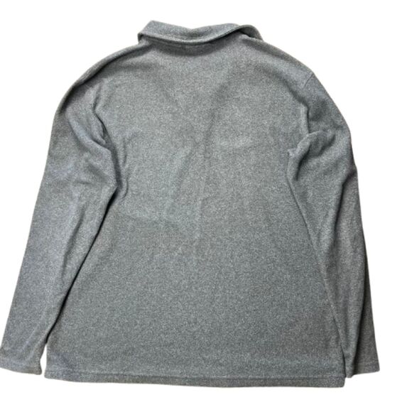 The North Face Men's Gray 1/4 Zip Pullover Fleece Size M - Picture 2 of 5